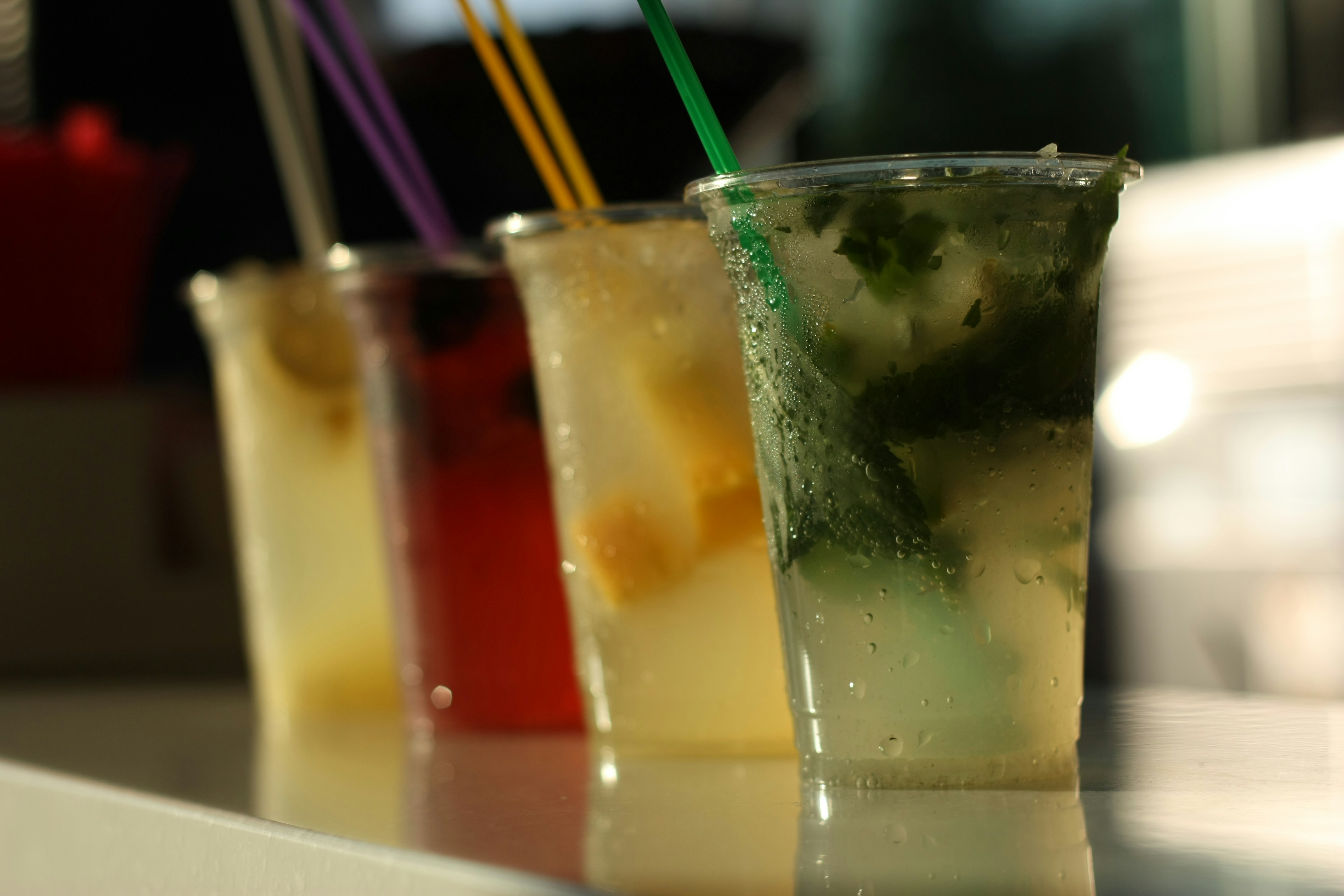 Bebidas servidas